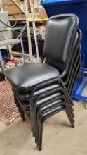 Lot of 5, MGI No. 108 Stack Chairs, Sold 5 x $