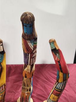 Lot of 5 Arizona Hopi Kachina Figures