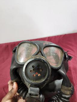 Lot of 2 Vintage Gas Masks