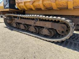 MOROOKA MST2200VD CRAWLER CARRIER SN:223607 powered by diesel engine, equipped with EROPS, air,