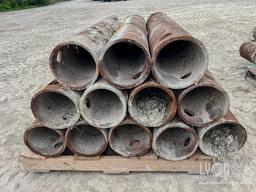 (3) SETS OF 4, 6FT. TRENCH BOX POSTS TRENCH BOX ACCESSORY