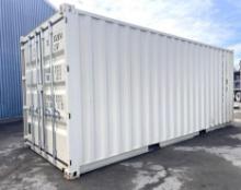 CONTAINER (ONE WAY) 20' SHIPPING CONTAINER, fork pockets, buyer responsible for loading / acheteur