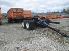 ROLLOFF TRAILER 26' T/A Roll off Pup trailer SN 2C9S613D3GV057001, t/a dolly, 40 yard roll off