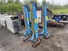 (4) SEFAC 16,000LB HEAVY DUTY MOBIL TRUCK LIFTS SUPPORT EQUIPMENT VN:1288M72