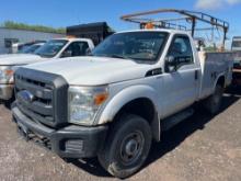 2012 FORD F350 SERVICE TRUCK VN:C77893 4x4, equipped with power steering, service body, ladder rack.