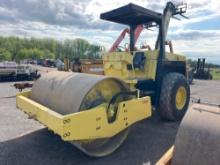 BOMAG BW213 VIBRATORY ROLLER SN:109400270242 powered by diesel engine, equipped with OROPS, 84in.