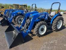 NEW UNUSED NEW HOLLAND WORKMASTER 70 TRACTOR LOADER 4x4, SN;NH5651025... powered by diesel engine,