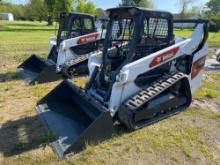 2023 BOBCAT T64 RUBBER TRACKED SKID STEER SN-19486...... powered by diesel engine, equipped with