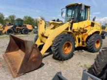 NEW HOLLAND LW170B RUBBER TIRED LOADER SN-00602 powered by New Holland diesel engine, equipped with