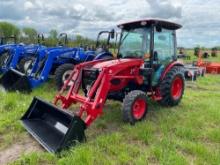 UNUSED TYM 4215 TRACTOR LOADER 4x4, SN-00091 powered by diesel engine, equipped with EROPS,