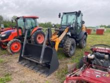 UNUSED CASE 321F RUBBER TIRED LOADER powered by diesel engine, equipped with EROPS, air, heat,