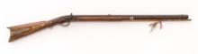 Antique American "Mule Ear" Action Percussion Rifle