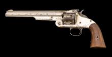 Frontier-Era Smith & Wesson No. 3 First Model Single Action American Revolver