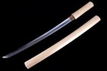 Japanese Shinto Shirasaya Wakizashi Blade