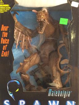 Collector McFarlane's Spawn Malebolgia Spawn Hear The Voice Of Evil The Movie Figure 13"T Box