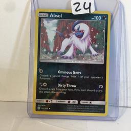 Collector Modern 2019 Pokemon TCG Basic Absol Hp100 Dirty Throw Trading Game Card 133/236