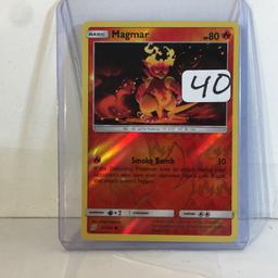Collector Modern 2019 Pokemon TCG Basic Magmar HP80 Smoke Bomb Trading Game Card 21/236