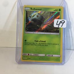 Collector Modern 2019 Pokemon TCG Basic Bulbasaur HP60 Find a Friedn Trading Game Card 1/18