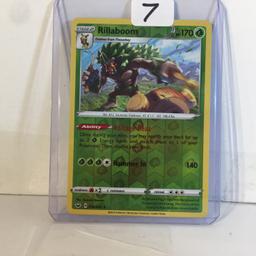 Collector Modern 2020 Pokemon TCG Stage2 Rillaboom HP170 Hammer In Trading Holo Game Card 014/202