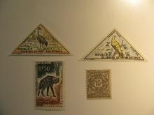 4 Mauritania Unused  Stamp(s)