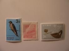 3 Ryuku Islands Unused  Stamp(s)