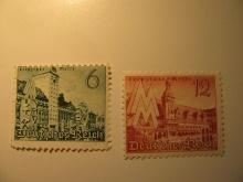 2 Nazi Unused  Stamp(s)