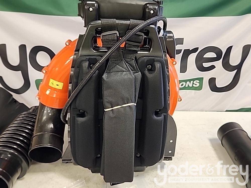 Unused 580 Backpack Blower, 75cc, 2 Cycle, Per Consigner: Professional Grade (Orange)