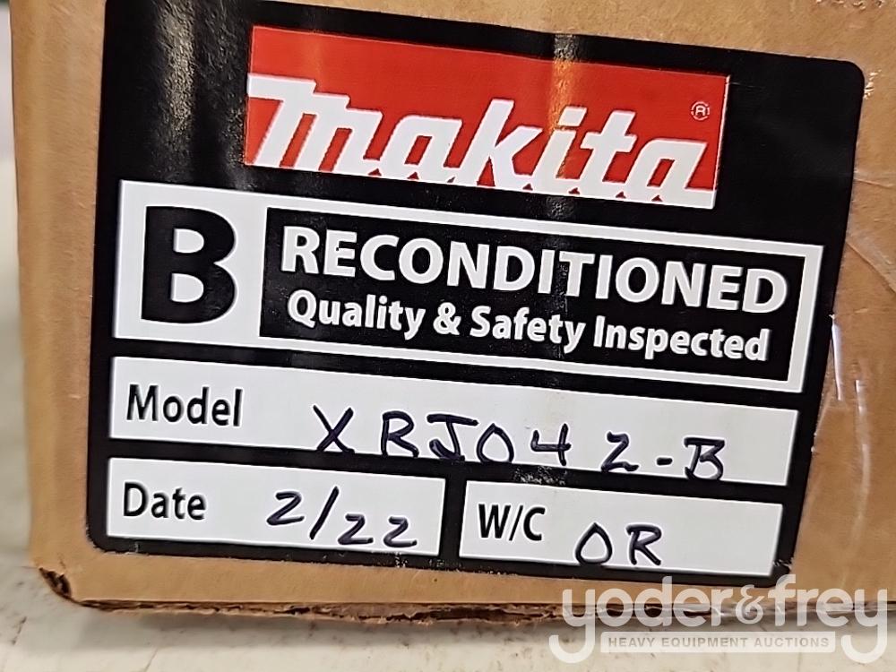 Makita  18V Lxt®... Recipro Saw, Tool Only, XRJ04Z (1 Yr Factory Warranty) Recon