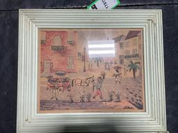 ( 2 ) SIKAT OF CHARLESTON IN FRAMES WALL DECOR,  APPROXIMATELY 20€� L X 16 W€� 