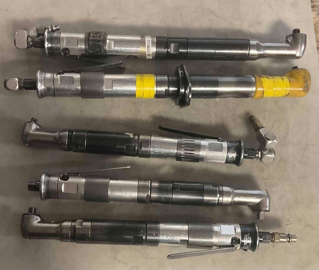 ASSORTED STANLEY, ATLAS COPCO, INGERSOLL RAND NUTRUNNERS OF VARIOUS MODELS AND CAPACITIES;...115 ...