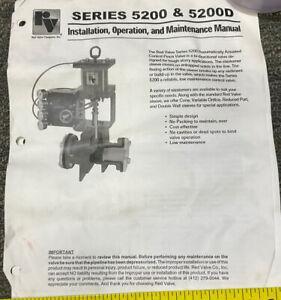 RED VALVE SERIES 5200 09-3002 PNEUMATICALLY ACTUATED CONTROL PINCH VALVE