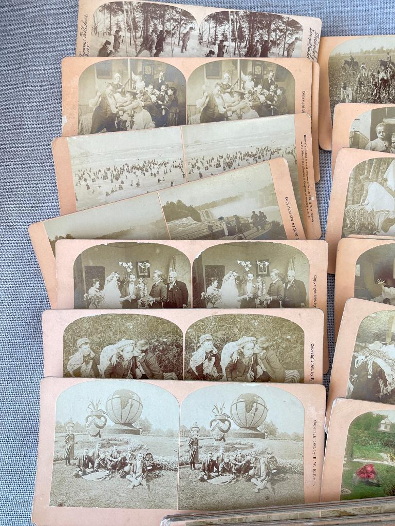 Group of Stereoscope Cards