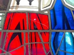 Custom Leaded Stained Glass Window from King Cole Restaurant
