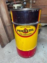 Metal Pennzoil Can