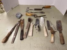 Group of Misc Masonary Hand Tools