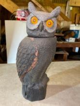 Weighted Garden Owl w/Swivel Head