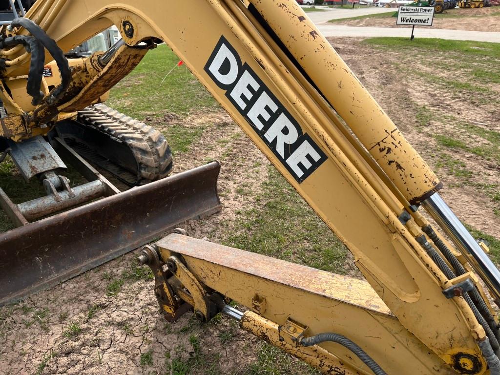Deere 35ZTS Mini Excavator