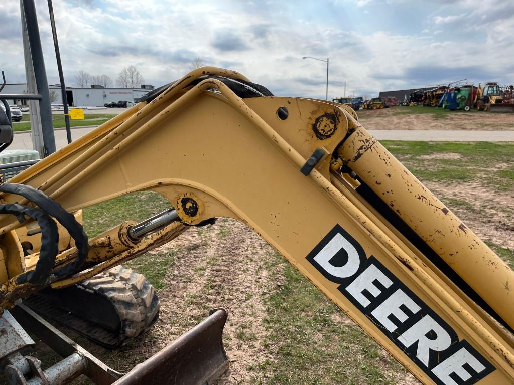 Deere 35ZTS Mini Excavator