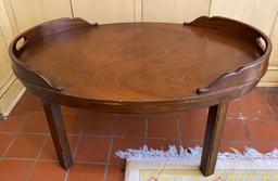 Oval  Coffee Table - 38.5" x 27", 16 1/2"H
