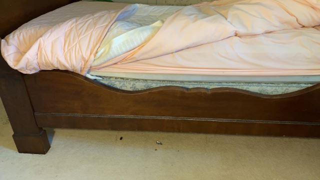 Antique Twin Sleigh Bed