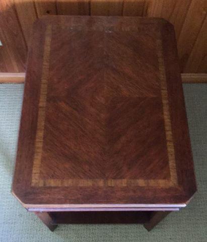 Chinese Chippendale-Style End Table--