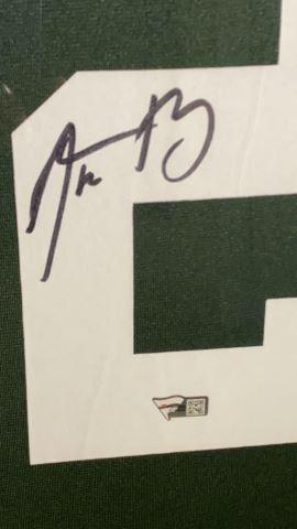 Framed & Signed Aaron Rodgers Green Bay Packers