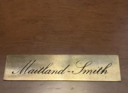 Maitland-Smith Secretary with Brass Hardware