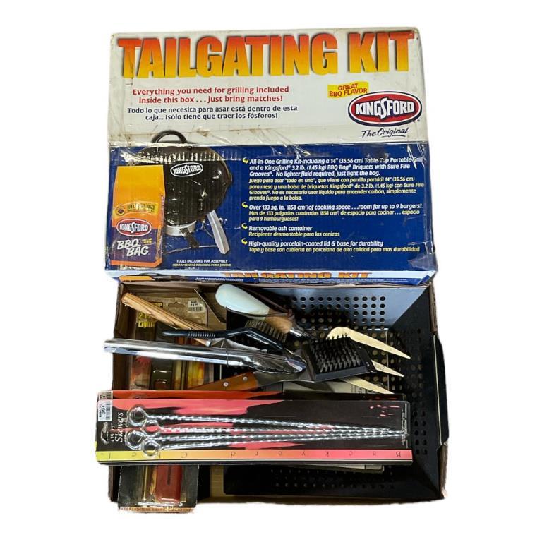 Kingsford Tailgating Kit Including a 14"� Table