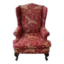 Vintage Ethan Allen Wing Chair - Matches Lot #8