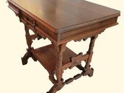 Antique Eastlake 1-Drawer Table