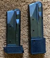 Two (2) Sig-Sauer factory P365 9mm magazines: