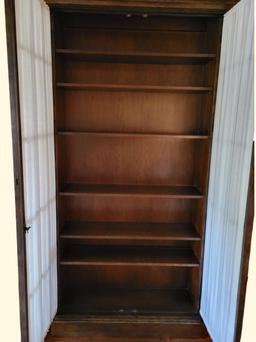 2-Door Glass Front China Cabinet--42" x 13 1/4",