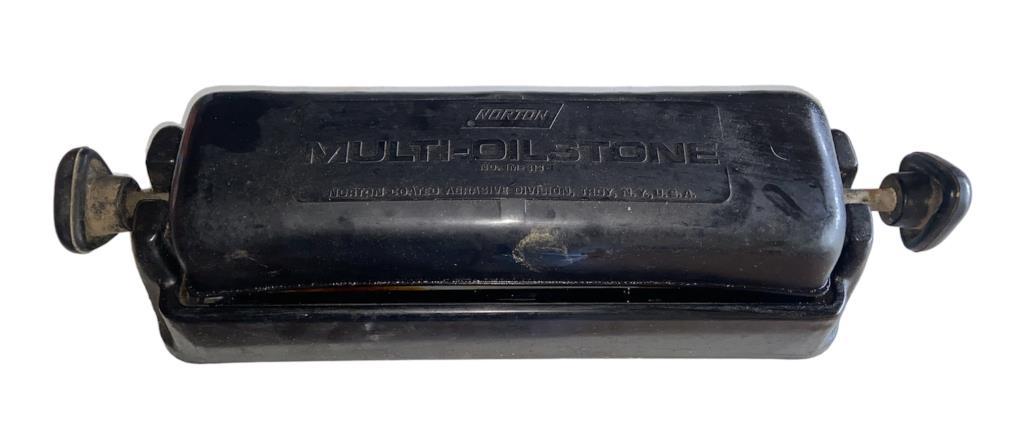 Norton Multi-Oil Stone Three Stone Sharpening