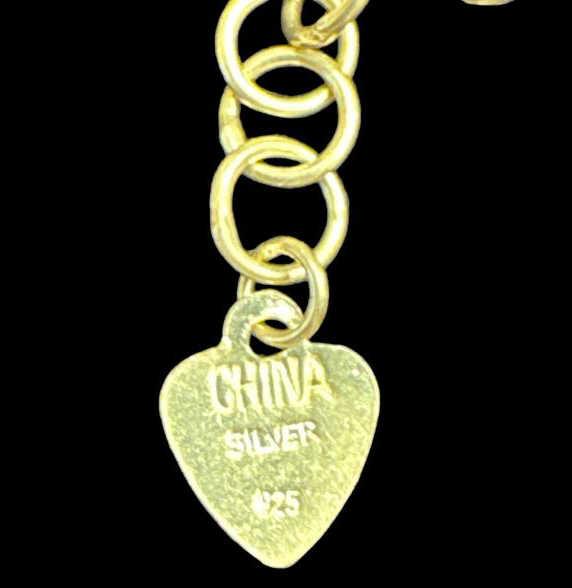 Sterling Silver Bracelet Marked "925 China Silver"